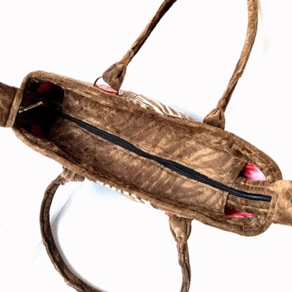 Brown Tote Bag designed by Collections Of Africa Brown Tote Bag designed by Collections Of Africa