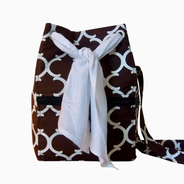 Small brown backpack from African Marketplace