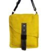 Yellow Leather Crossbody bag by Collections Of Africa Yellow Leather Crossbody bag by Collections Of Africa