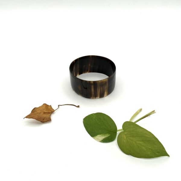 Dark natural Horn Bangle
