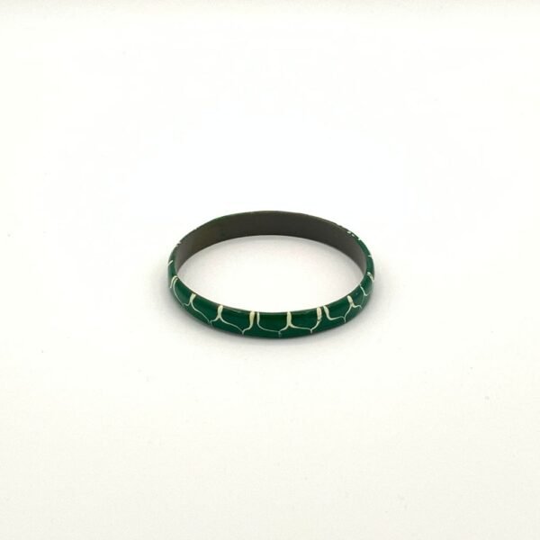 Green Giraffe Horn Bangle