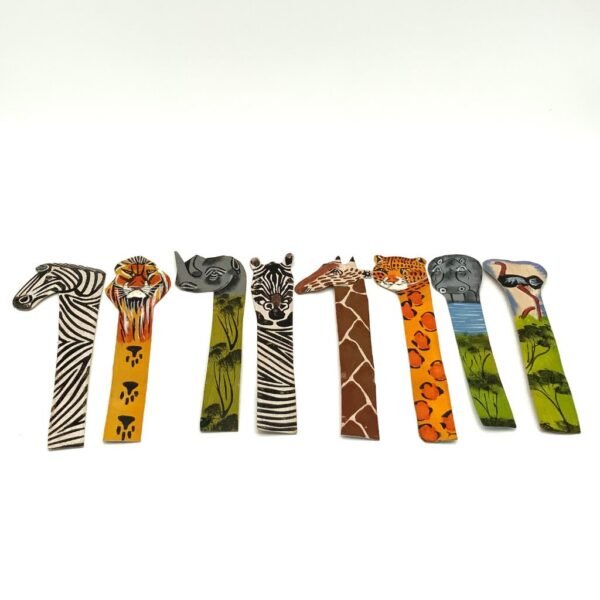 Hand painted Animal Bookmark