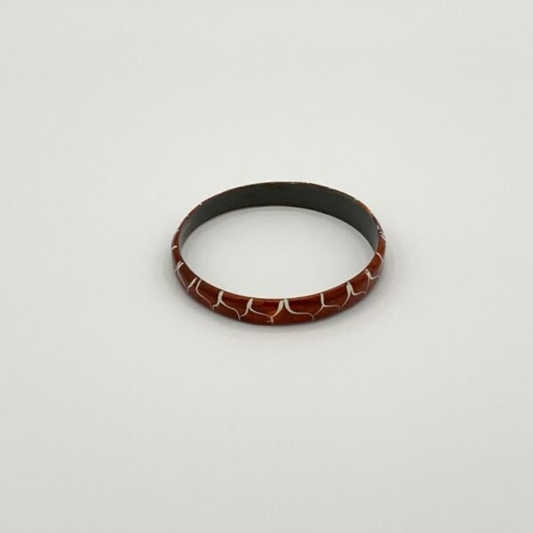 Hand painted Horn Bangle