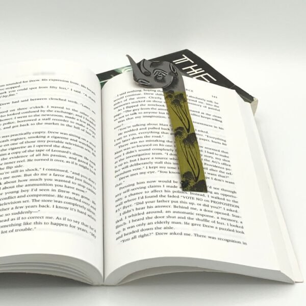 Rhino Leather Bookmark