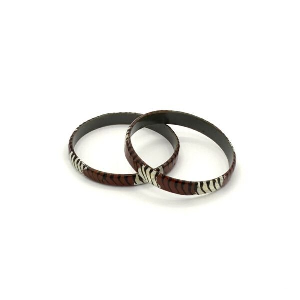 Zebra Print Bangles