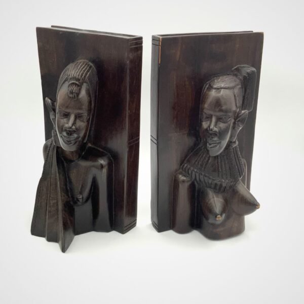 Ebony Bookends