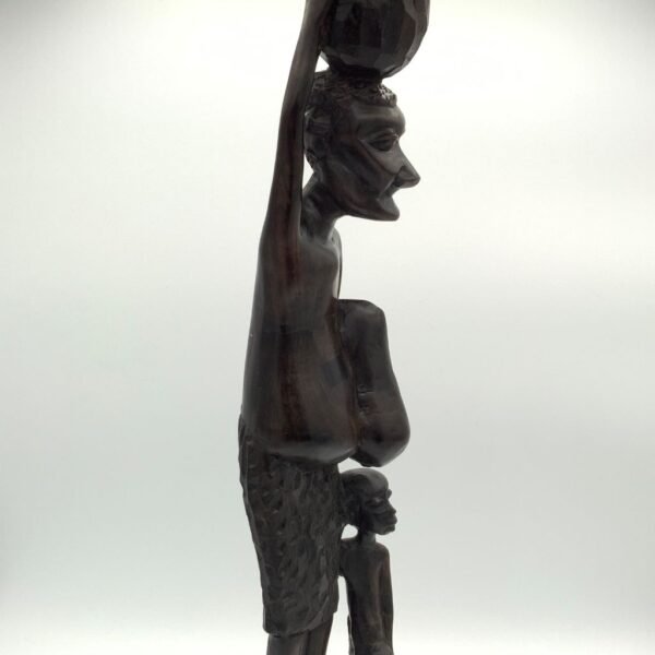 Old Man Profile Close Up