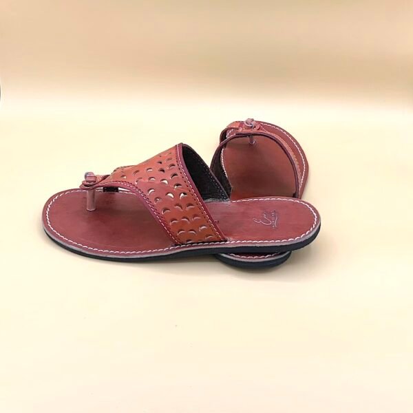 Deep Brown Flat Sandals Deep Brown Flat Sandals