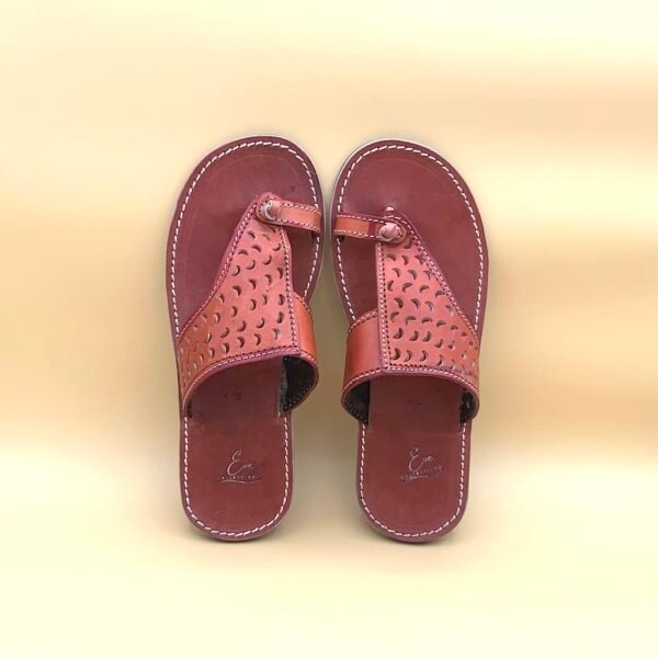 Deep Brown Handmade Leather Sandals Deep Brown Handmade Leather Sandals