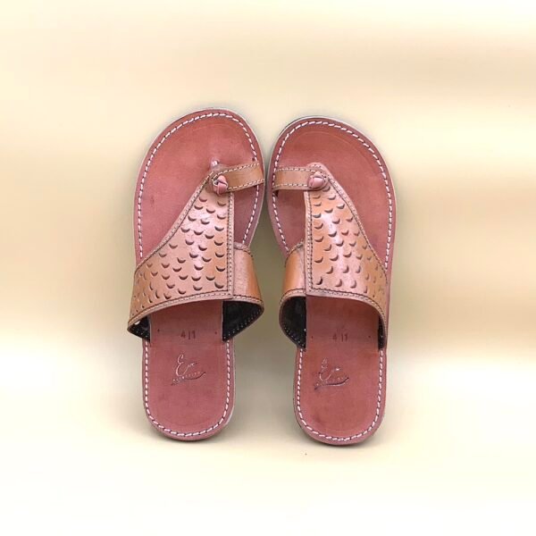 Light Brown Leather Sandals