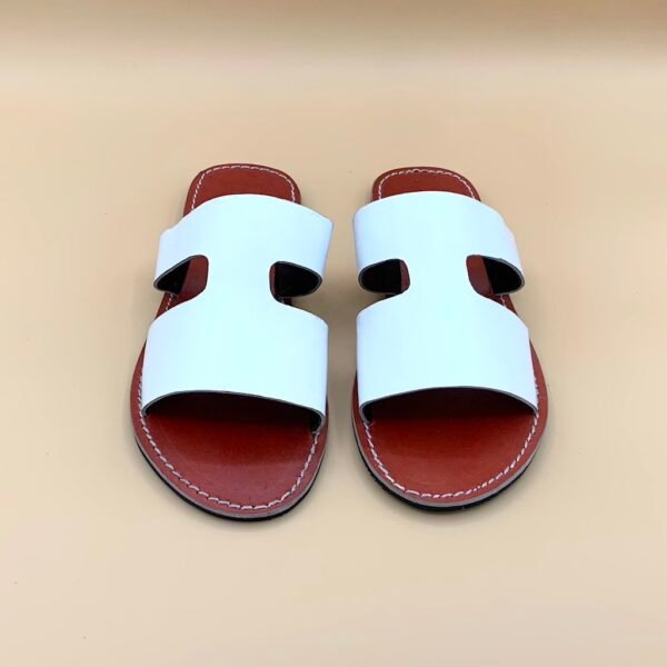 White Handmade Sandals White Handmade Sandals