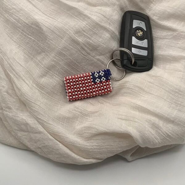 Handmade Beaded Keyholder