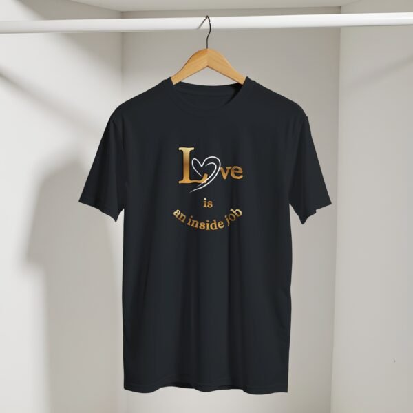 Gold & White on Black