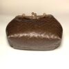 Brown Woven Clutch Base
