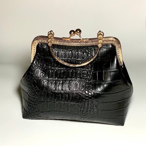 Crocodile Print Clutch
