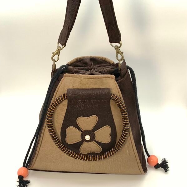 Flower Kibuyu Handbag Front