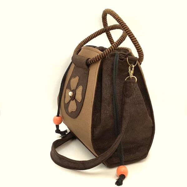 Flower Kibuyu Side Handbag