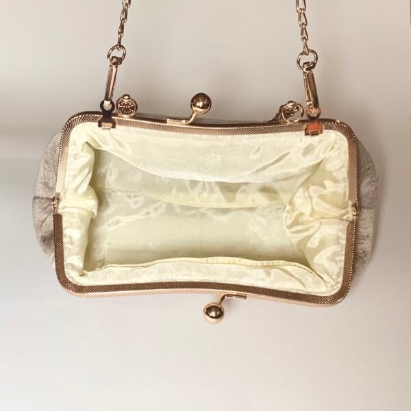 Gold Clutch - Inside