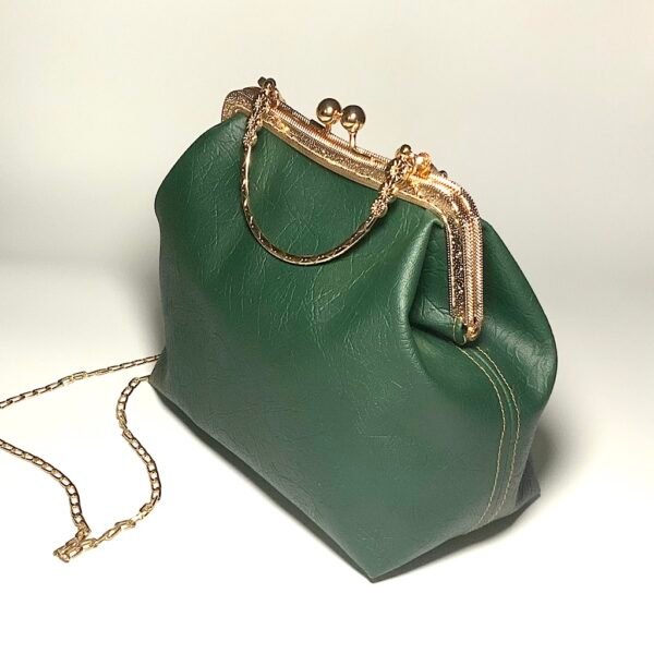 Green Clutch Side View