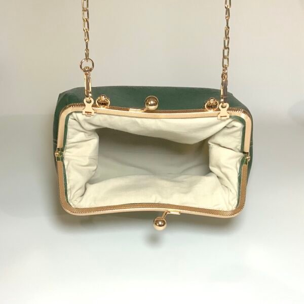 Inside Green Clutch