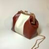 White and Brown Clutch